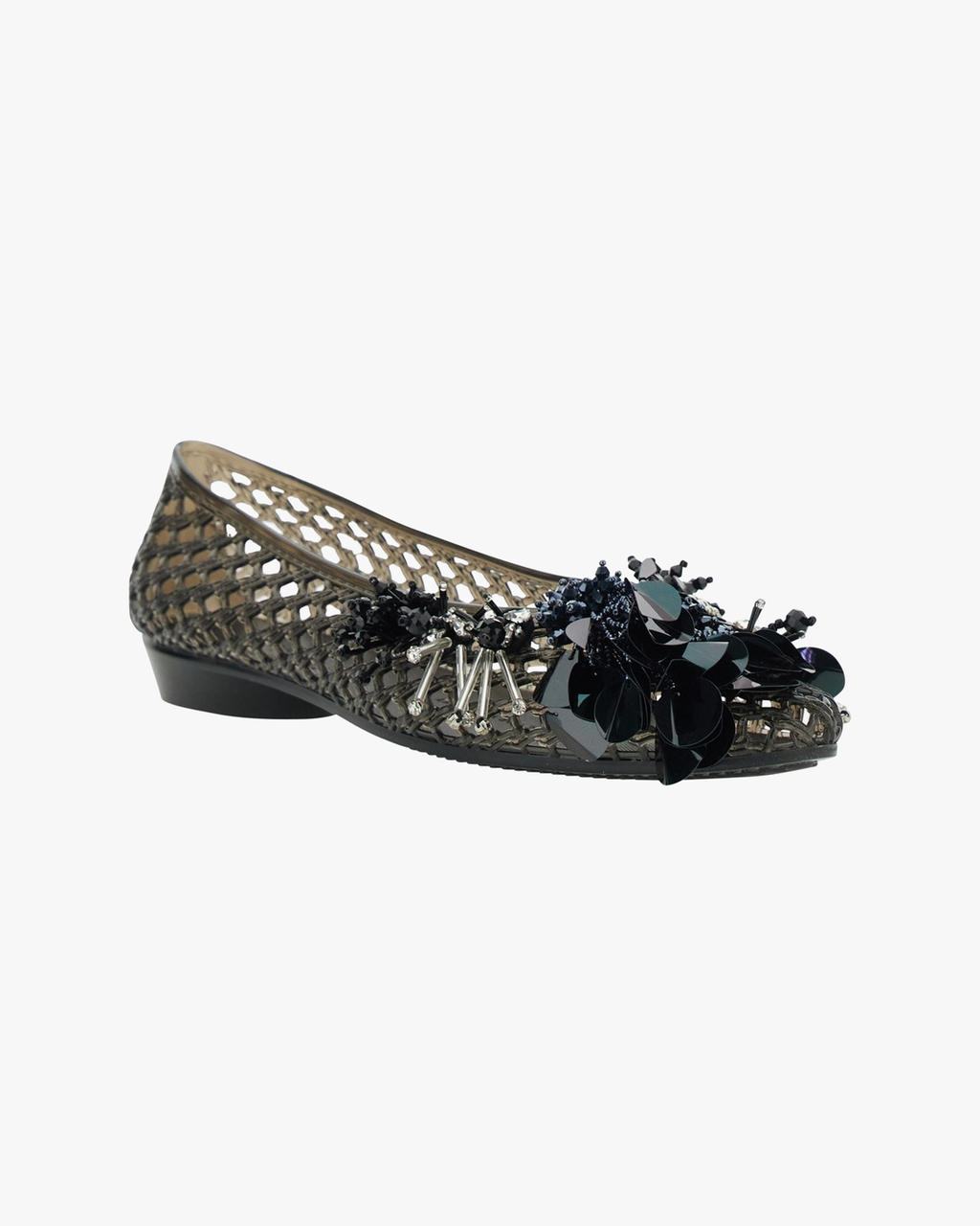 Ballerina Flats Glam Black
