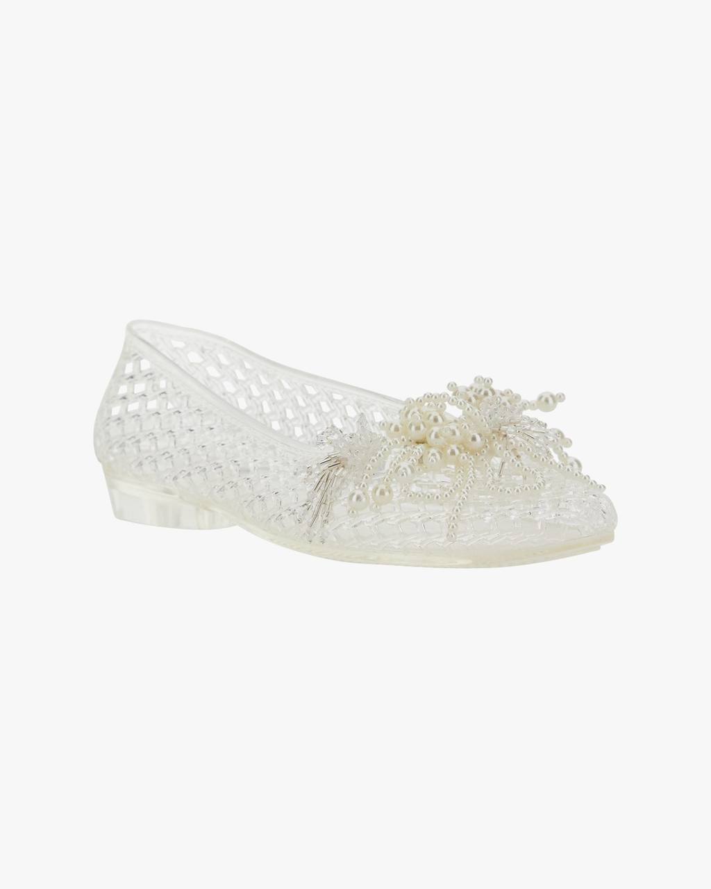 Ballerina Flats Glam Clear