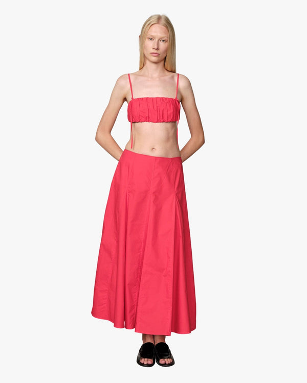 Greta Skirt Red