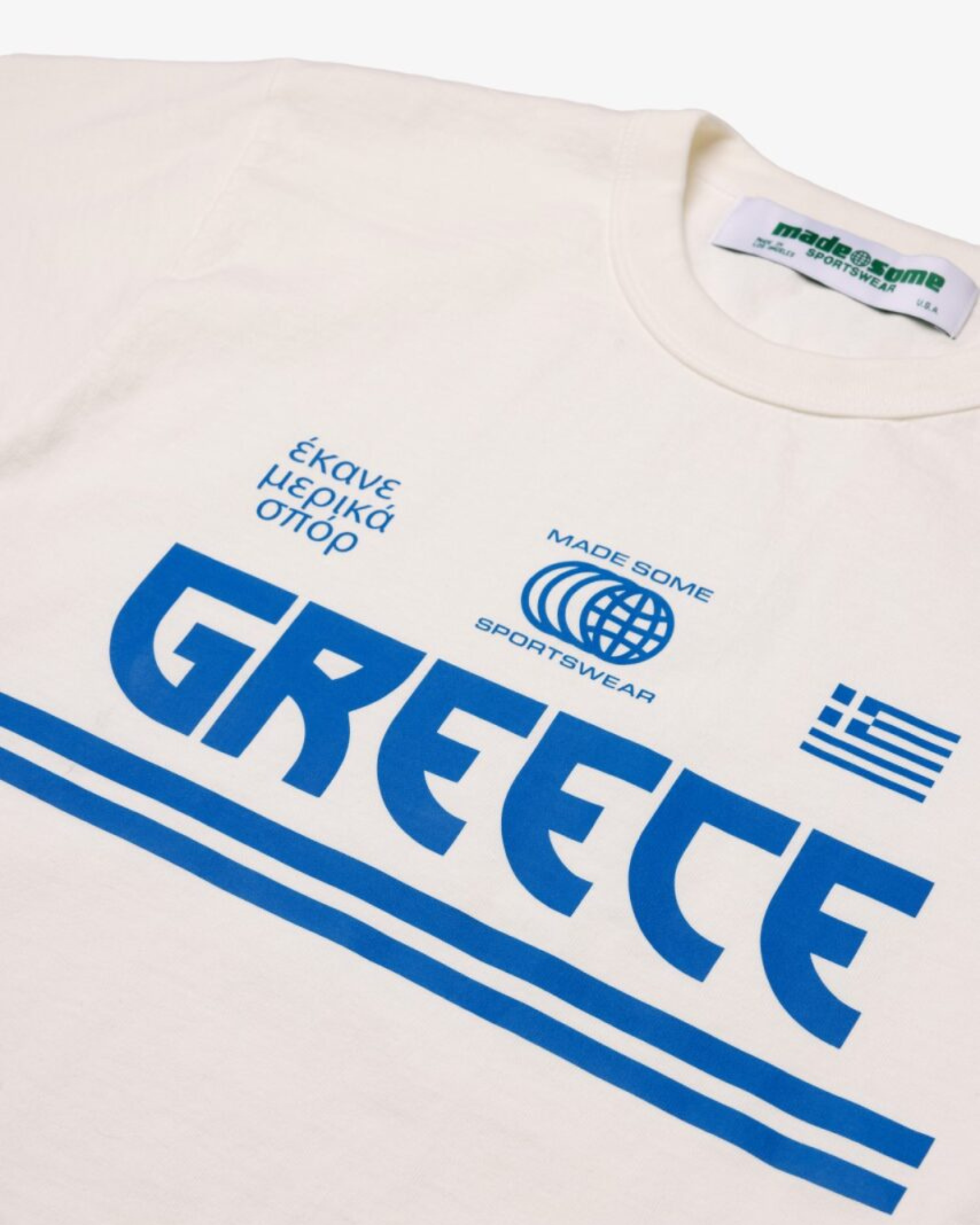 Greece Tee Shirt White