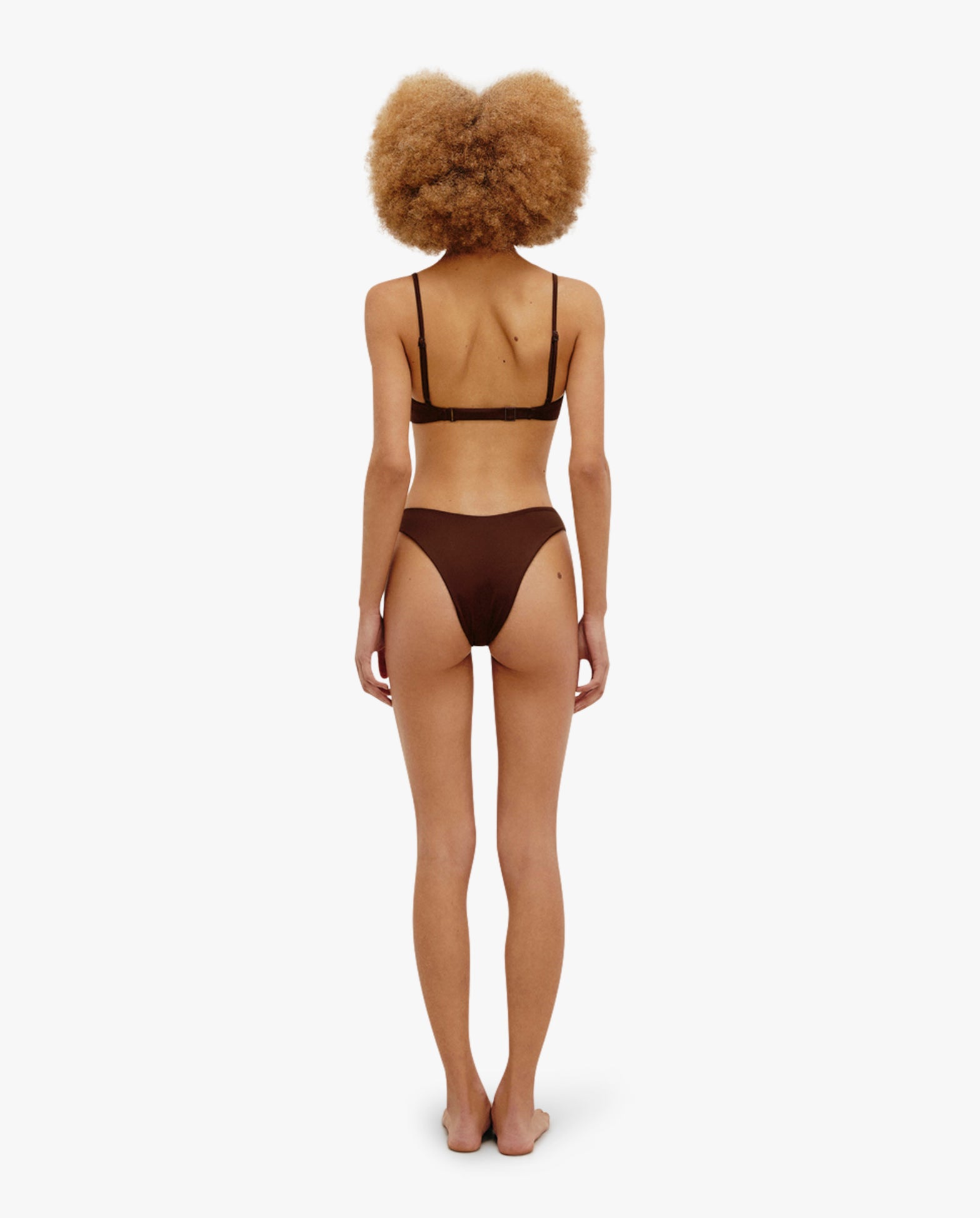 Vintage Top Brauna Brown