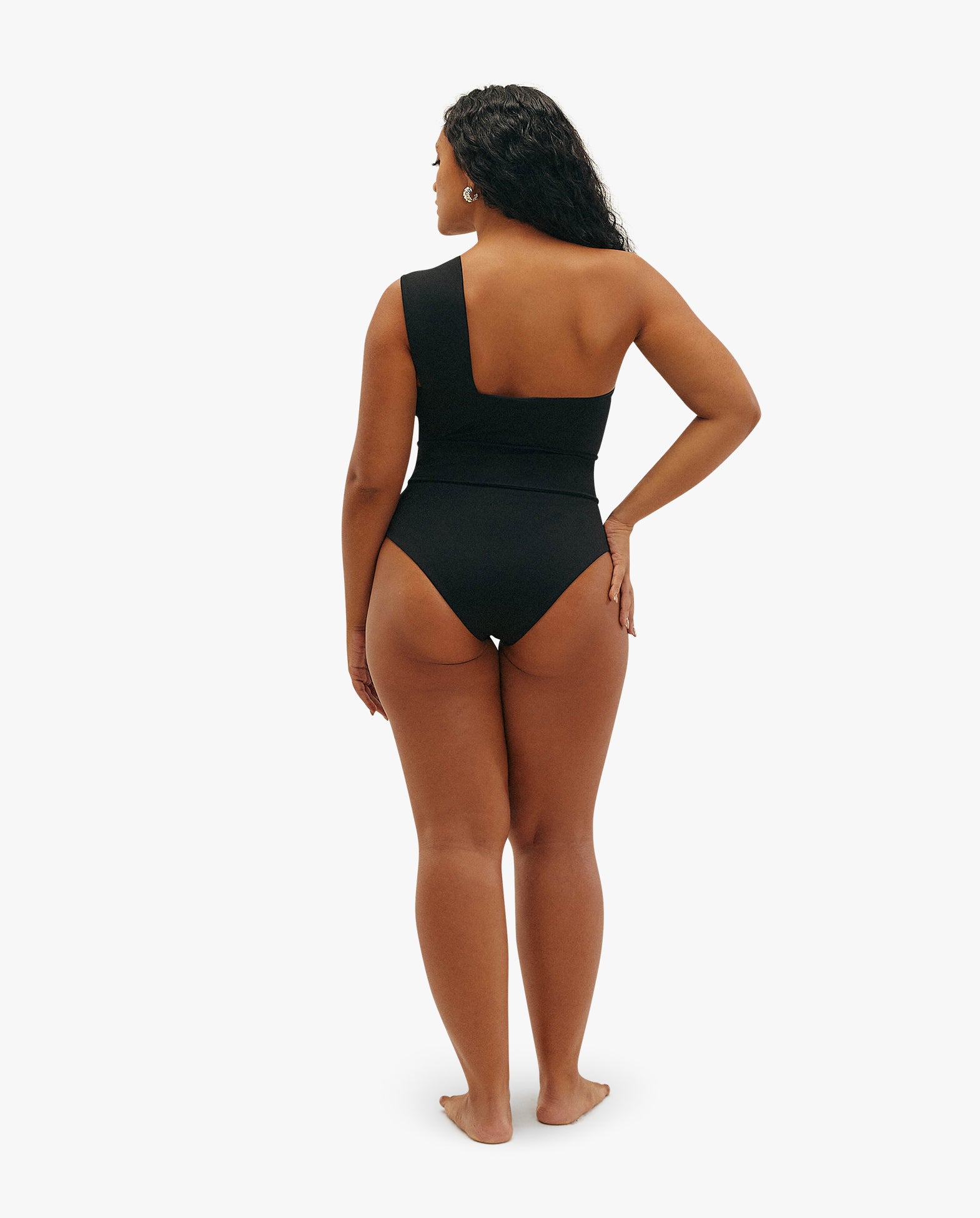 Crepe Maria Swimsuit Black
