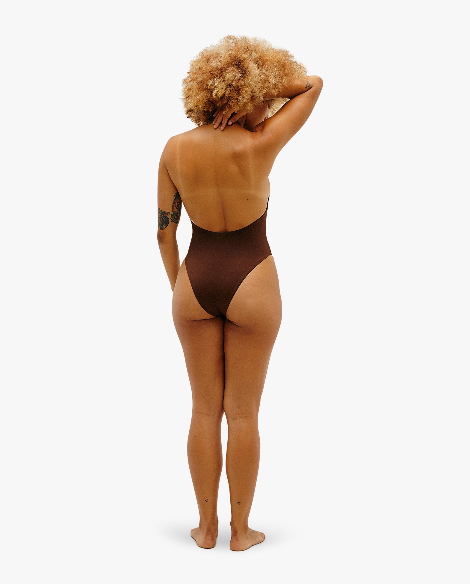 Poli Swimsuit Brauna Brown