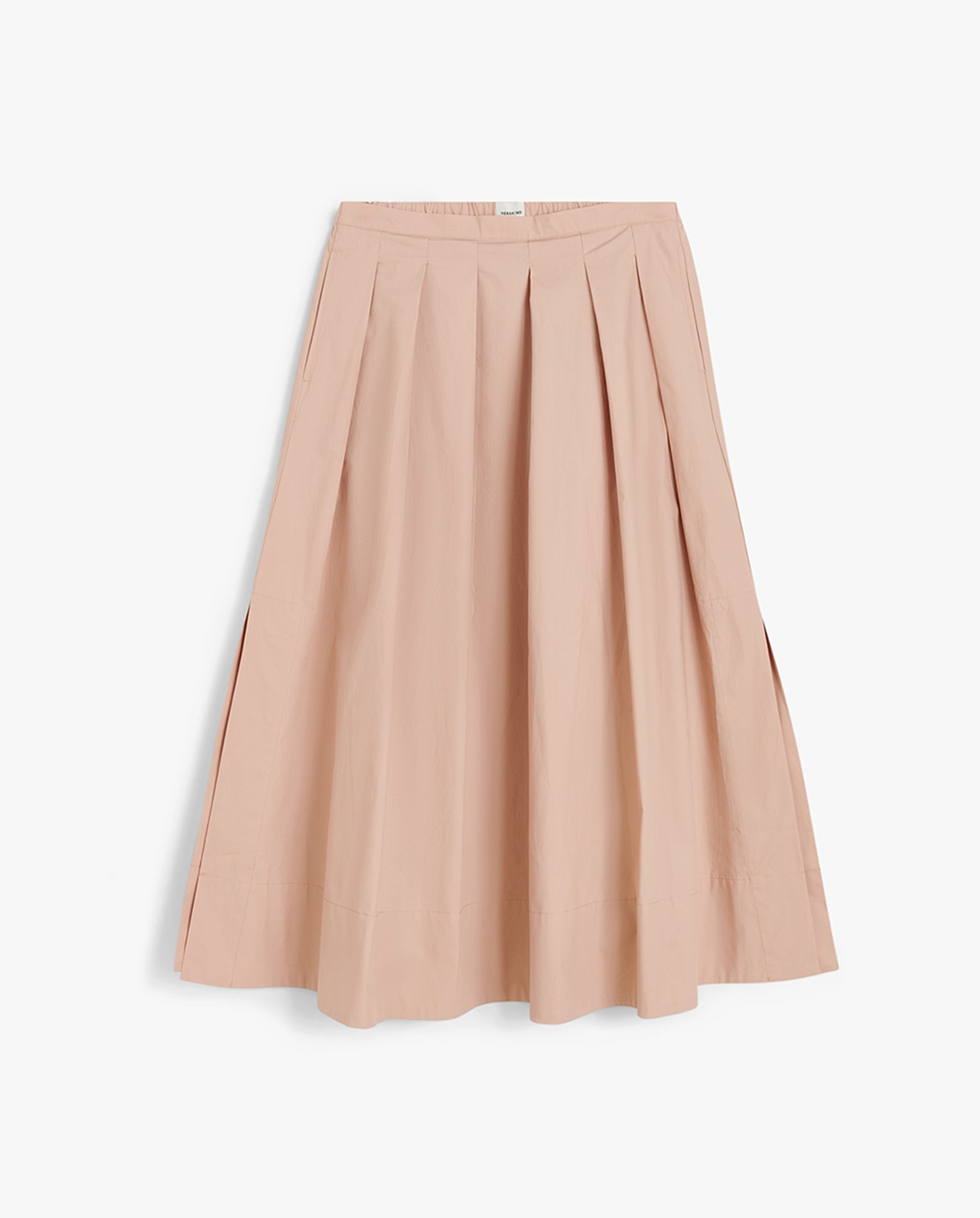 Herdis Pleated Skirt Powder