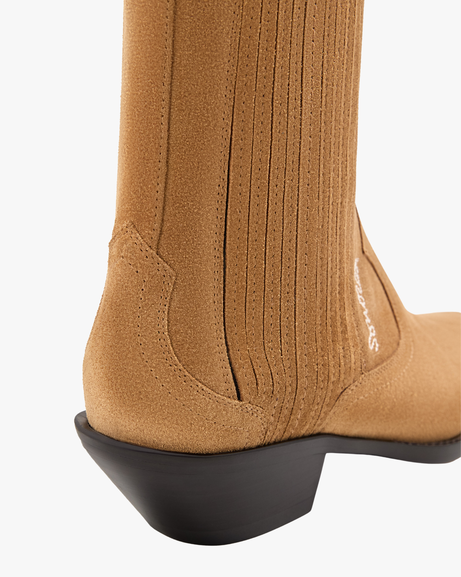 Hernan Ankle Boots In Tobacco Crusted Suede