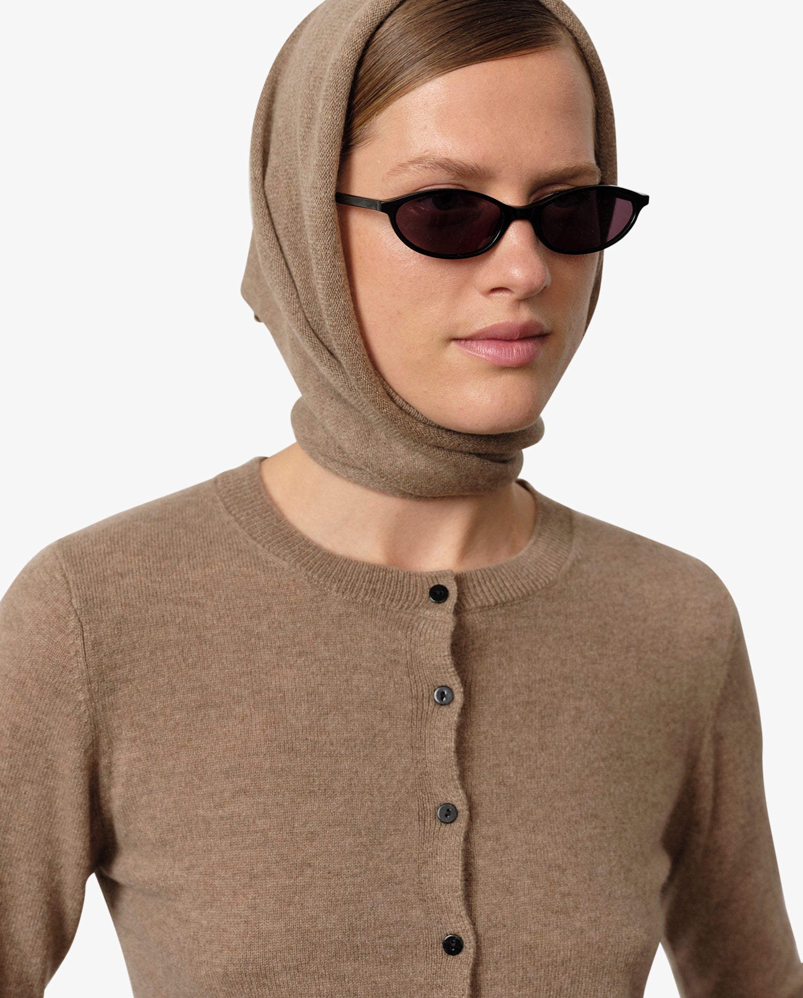 Beau Knit Scarf Croissant