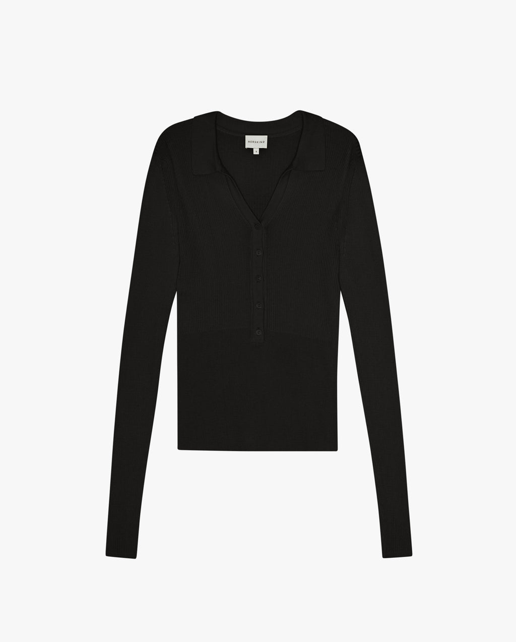 Finn Knit Blouse Black