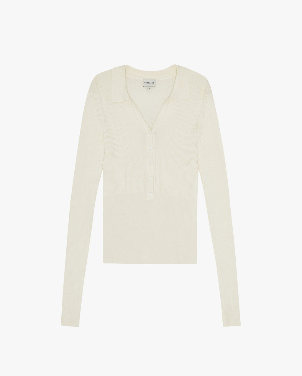 Finn Knit Blouse Off White