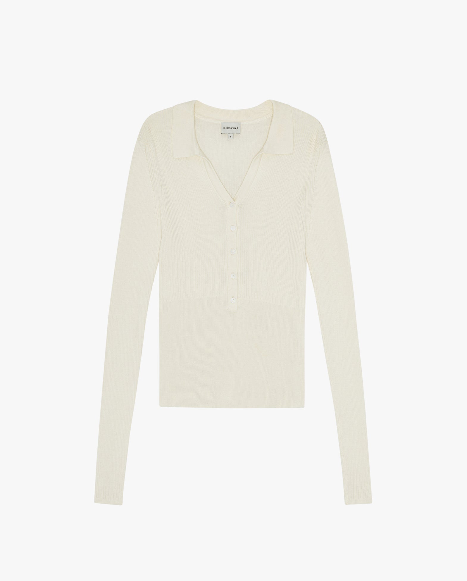 Finn Knit Blouse Off White