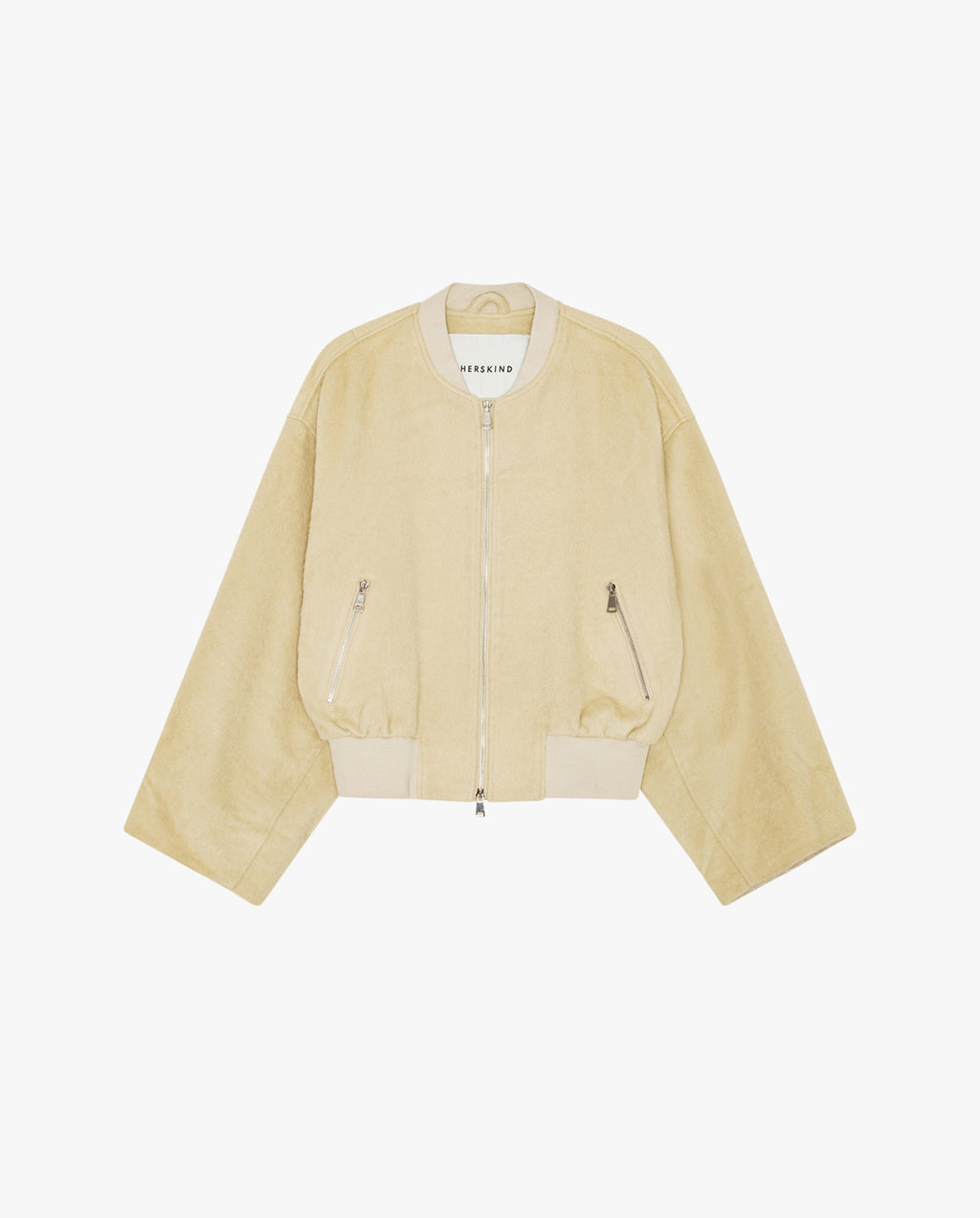 Monica Wool Bomber Jacket