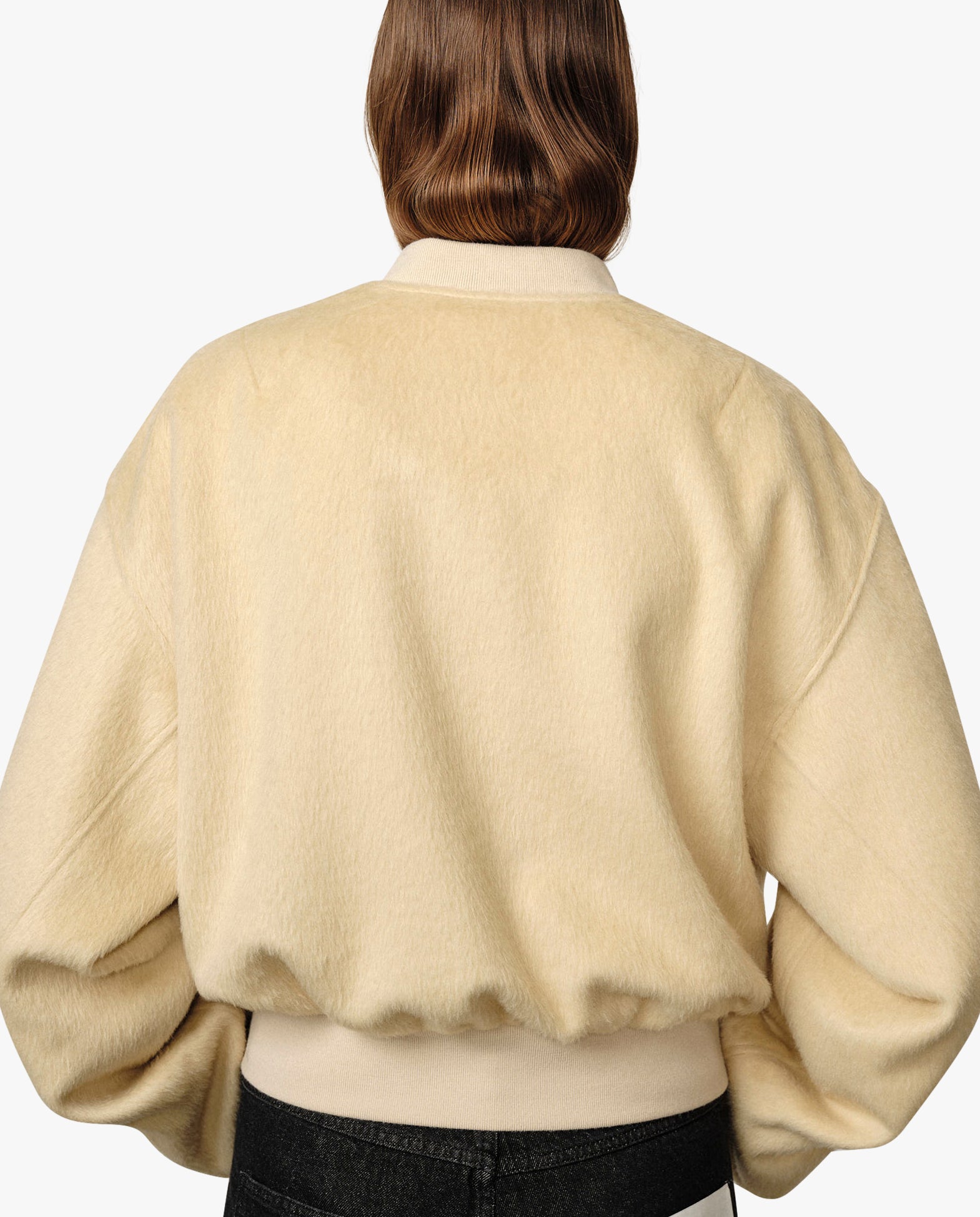 Monica Wool Bomber Jacket