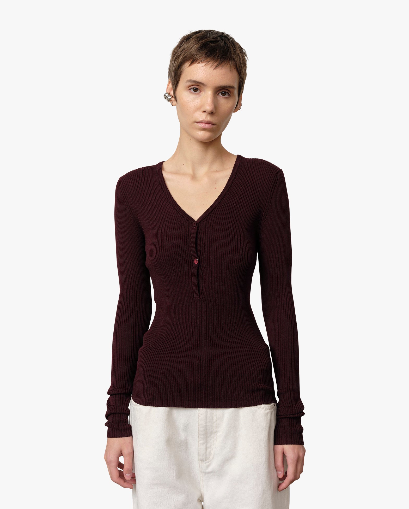 Oscar Knit Blouse