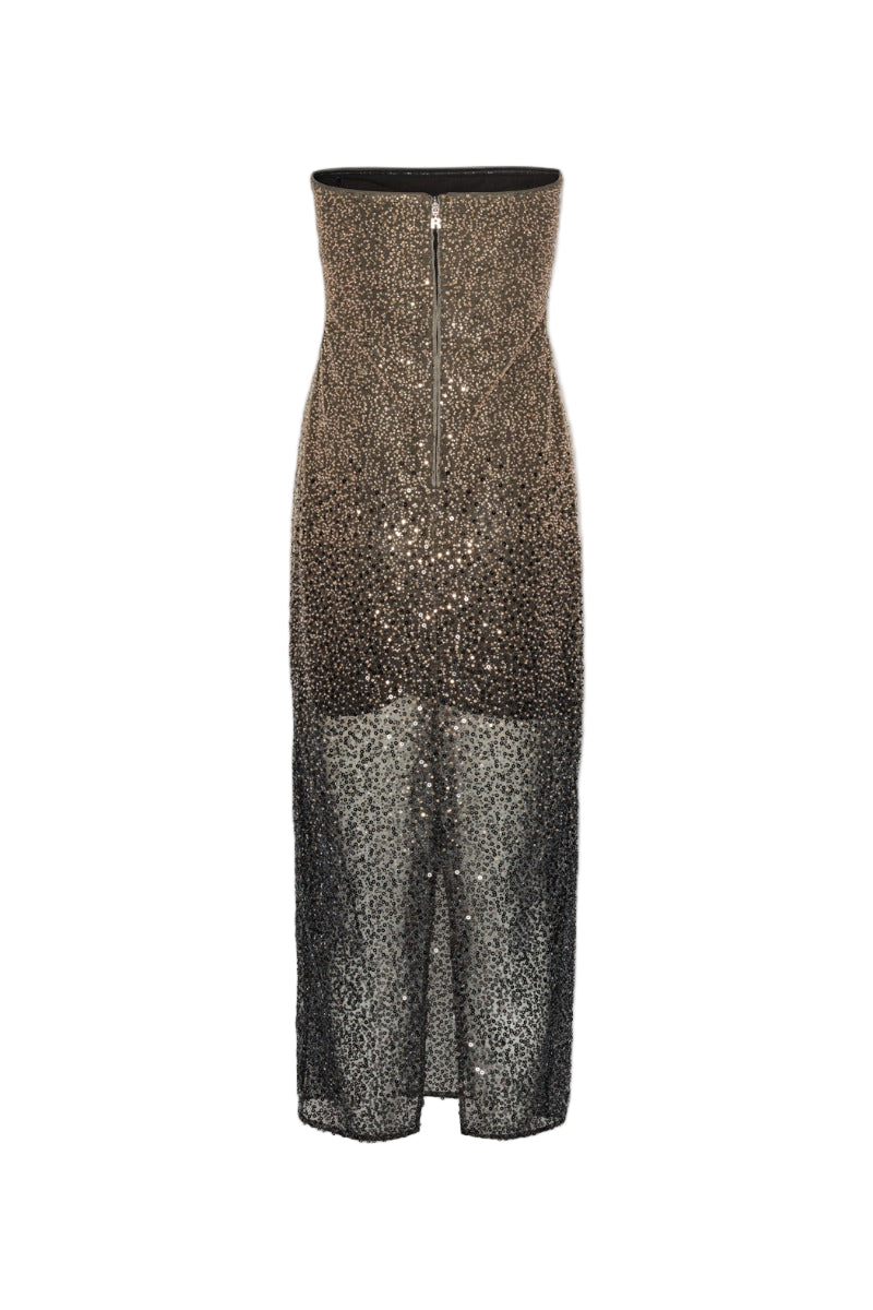 Beaded Midi Tube Dress