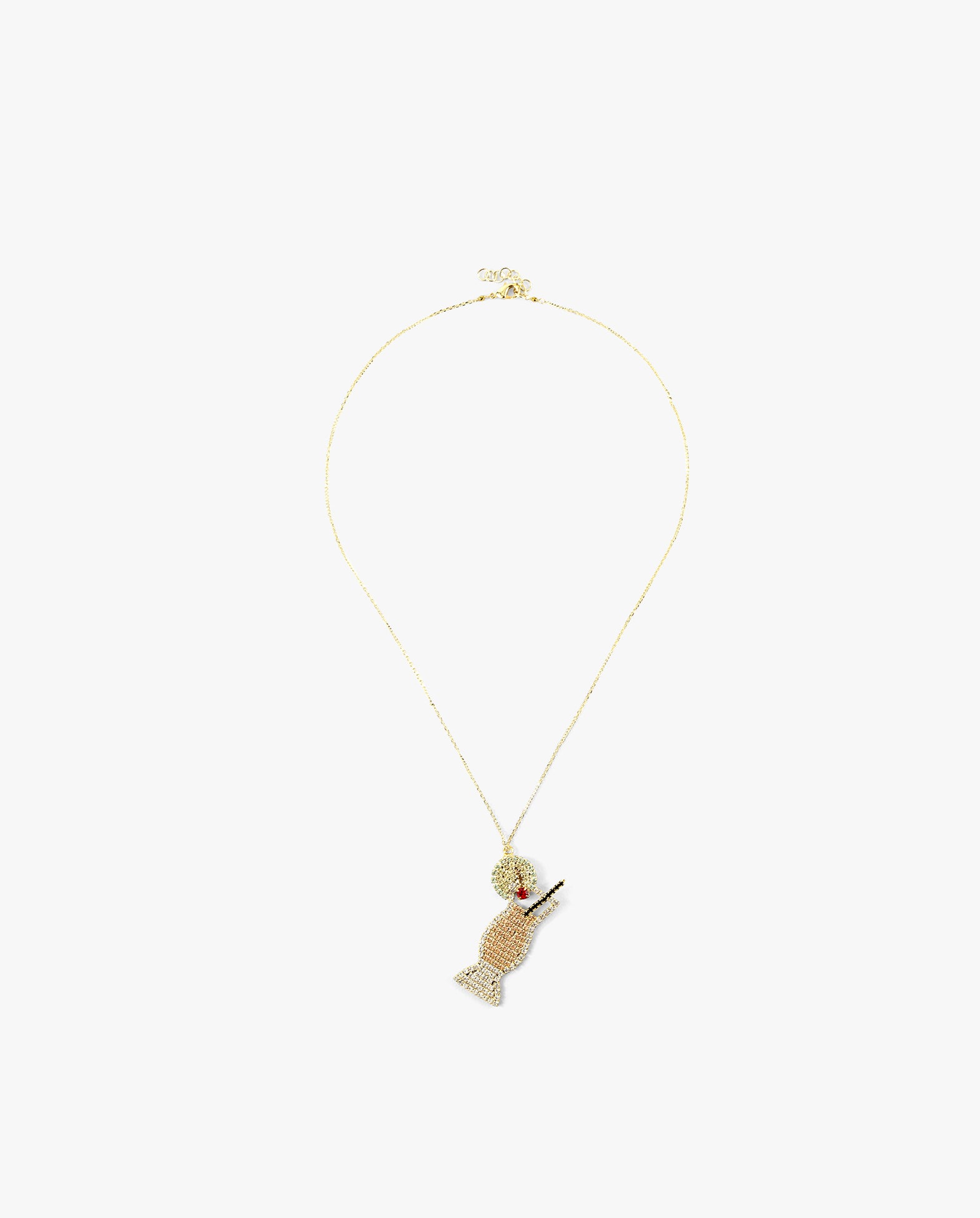Cocktails Drink Necklace