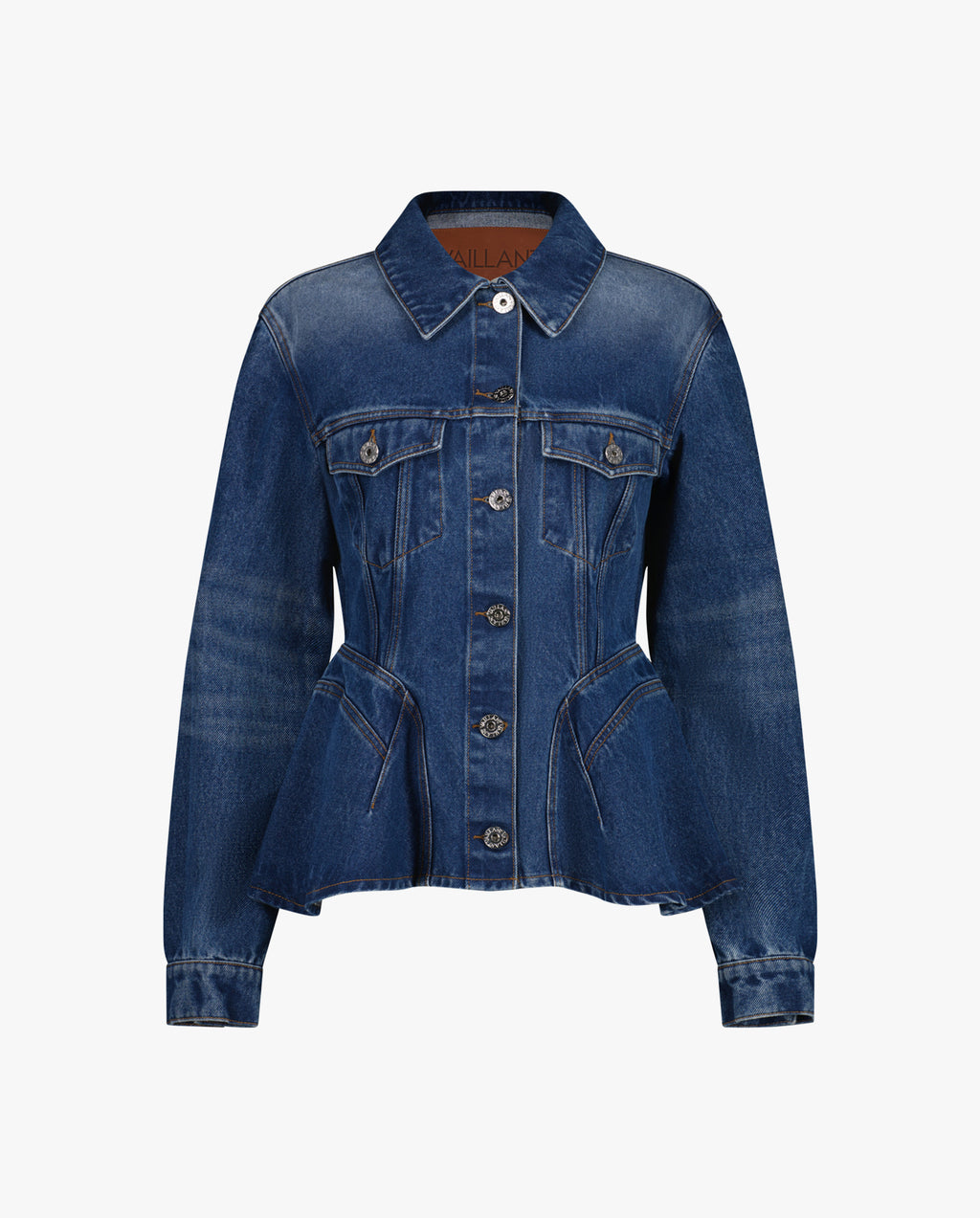 Peplum Denim Jacket