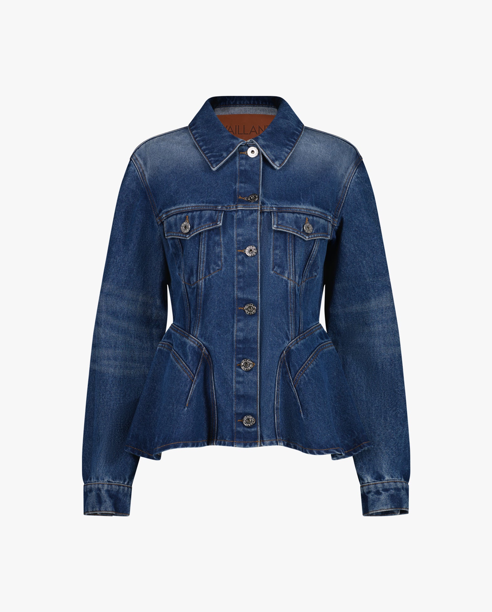 Peplum Denim Jacket