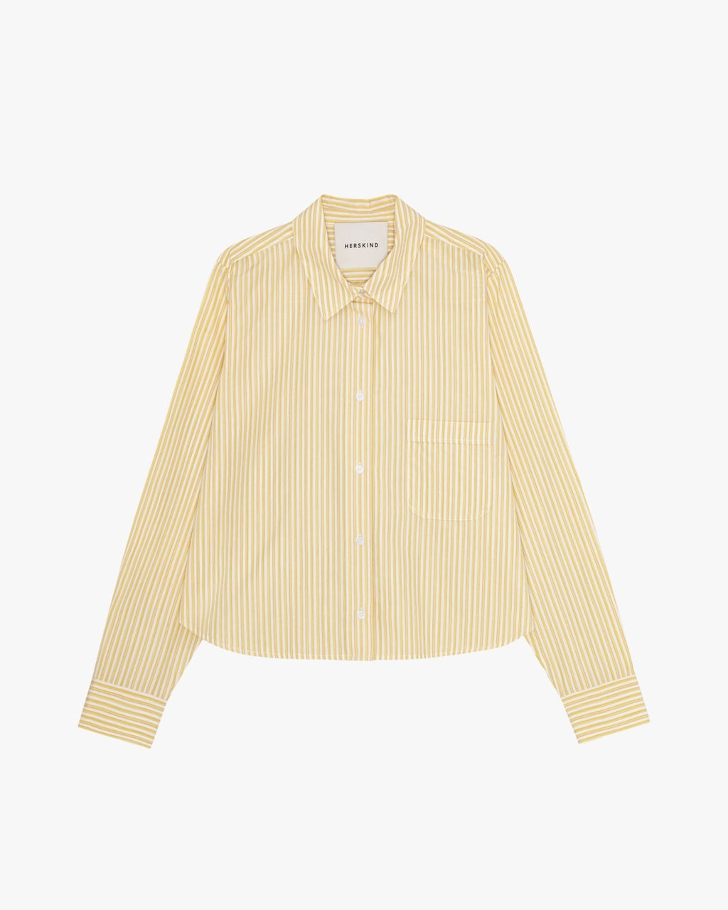 Jovelle Shirt Yellow Stripe