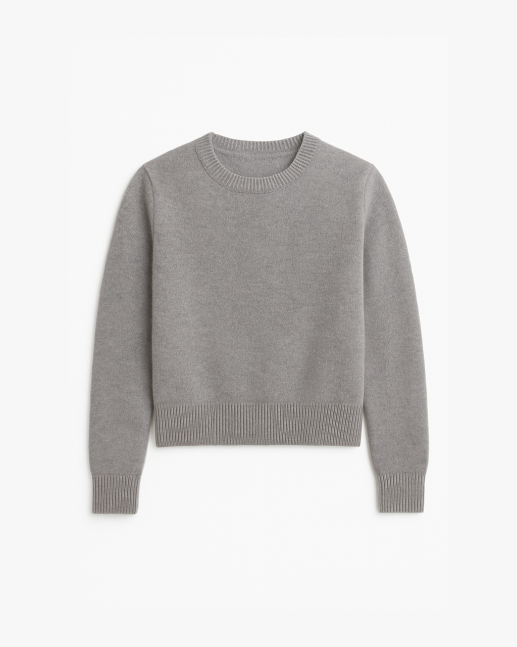 Relaxed Fit Jim Knitted Sweater Light Grey