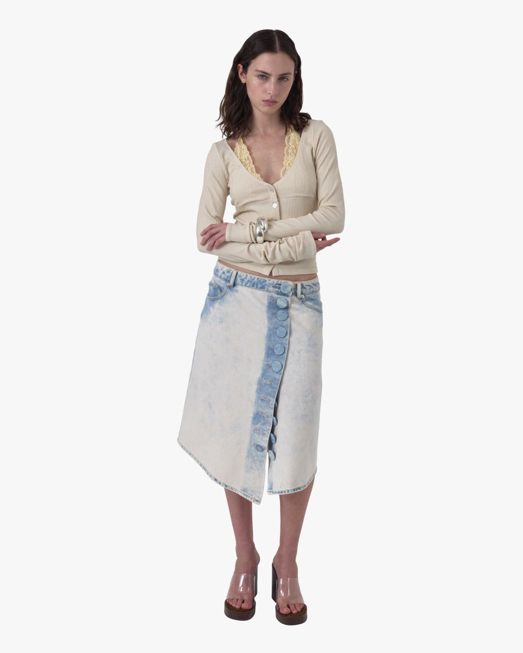 Top Bradigan Ecru/Doppio Panna