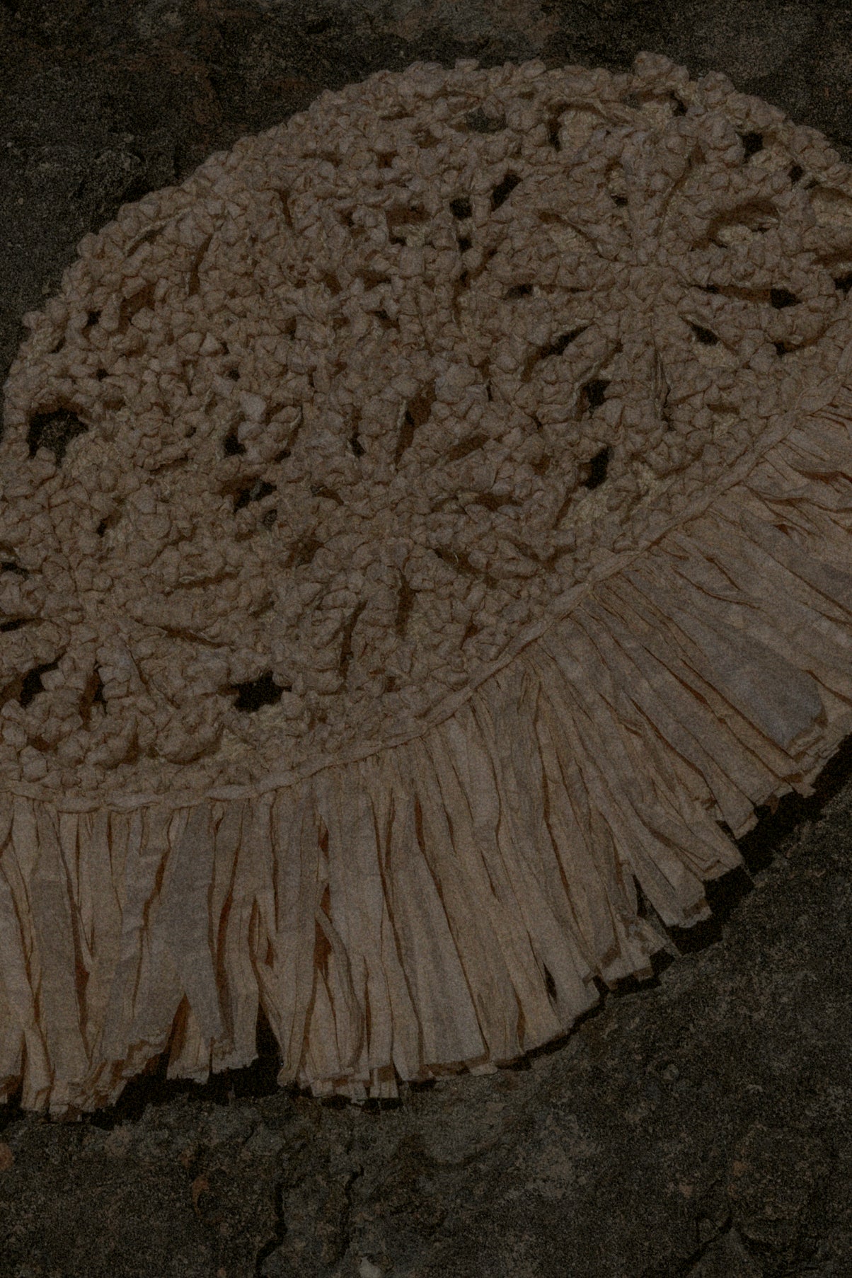 Raffia Flower Hat