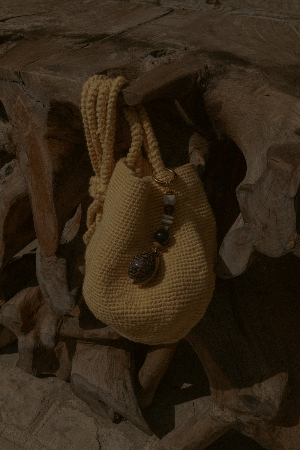 Amphora Knitted Bag Butter