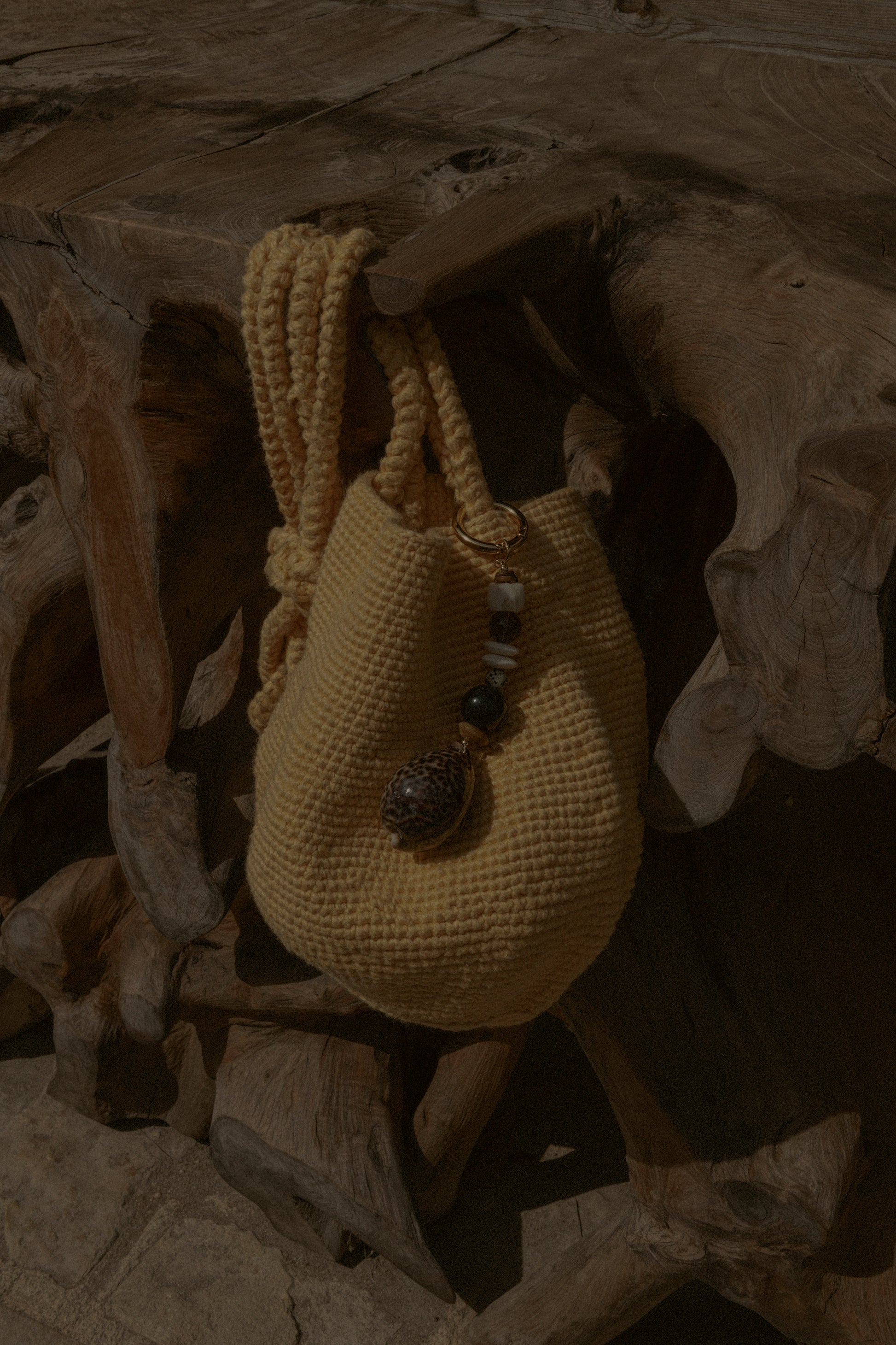 Amphora Knitted Bag Butter
