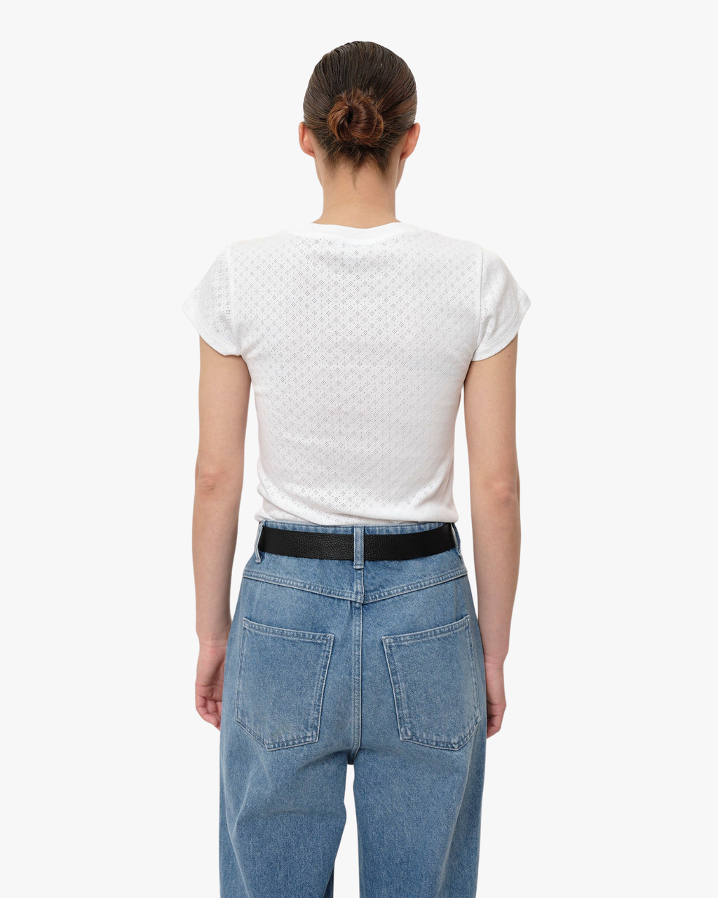 White Legged Katja Jeans Light Indigo