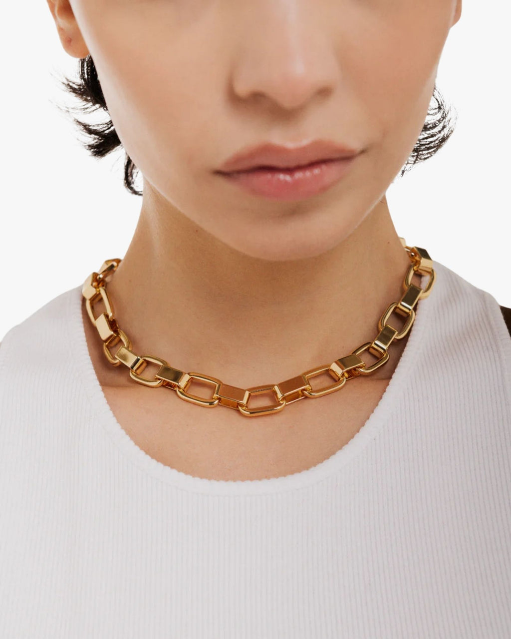 Collana Emily in pizzo dorato
