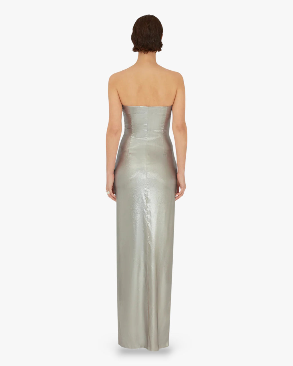 Galvanized Bandeau Dress