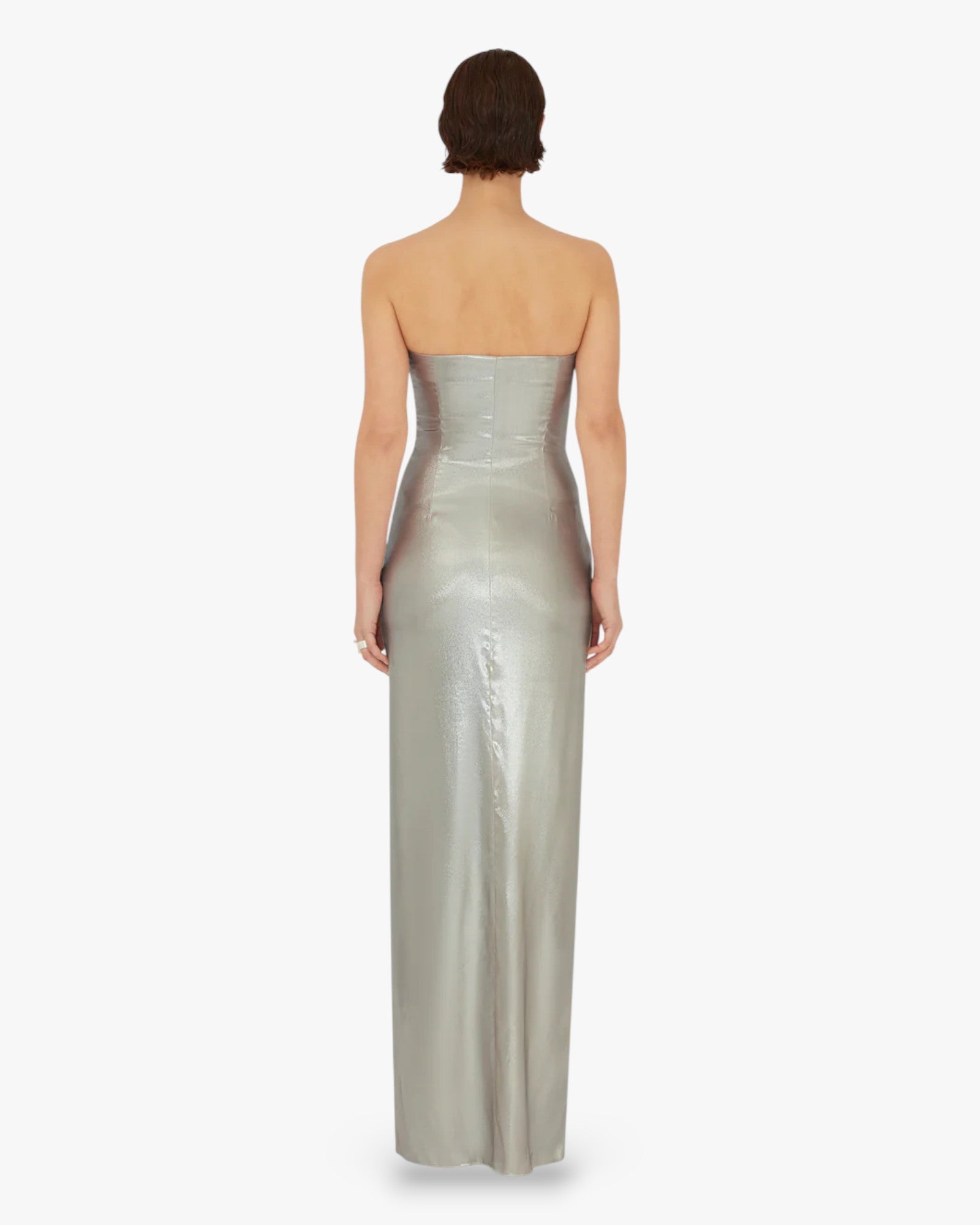 Galvanized Bandeau Dress
