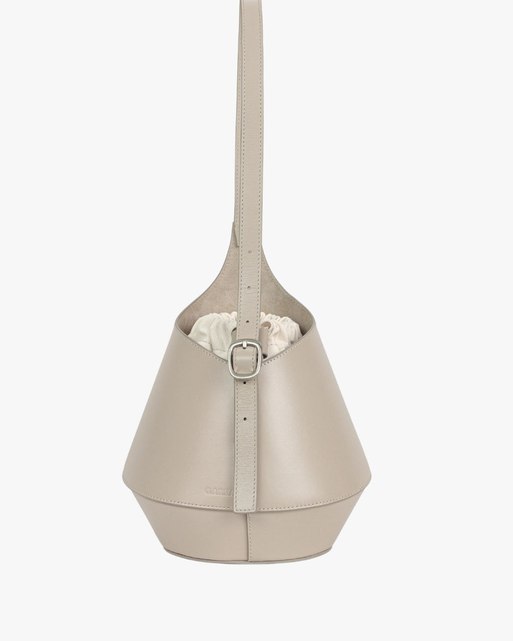 Lerna Avena Leather Bucket Bag