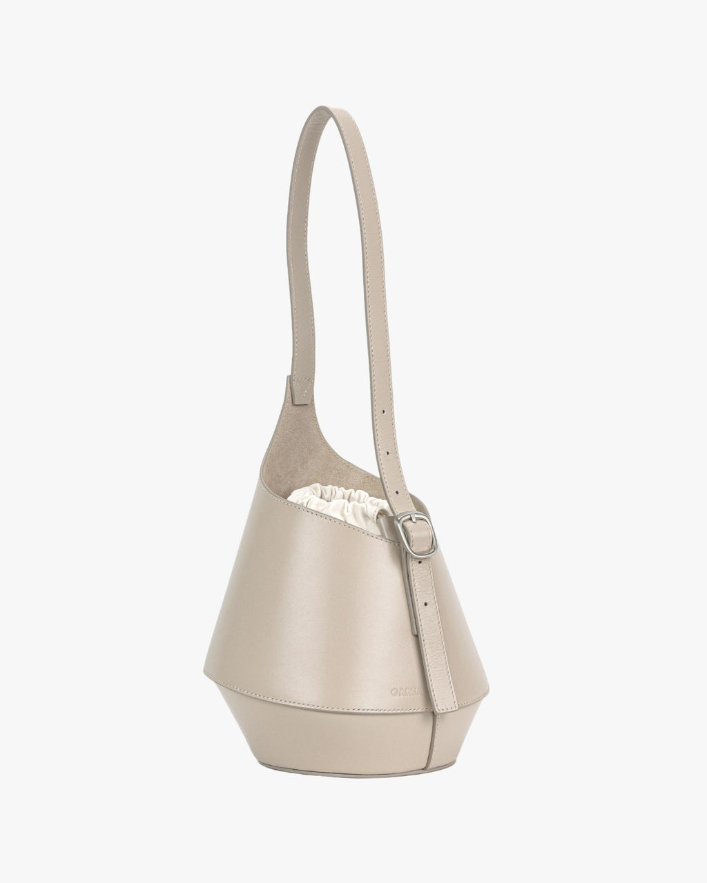 Lerna Avena Leather Bucket Bag