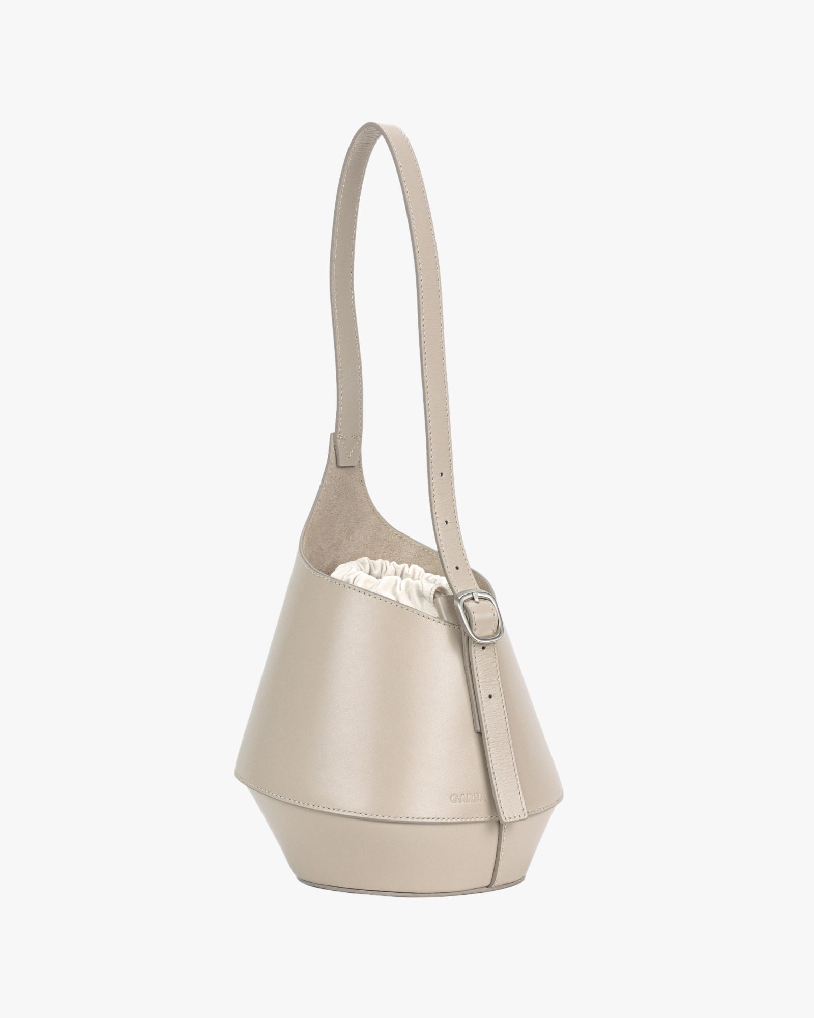 Lerna Avena Leather Bucket Bag