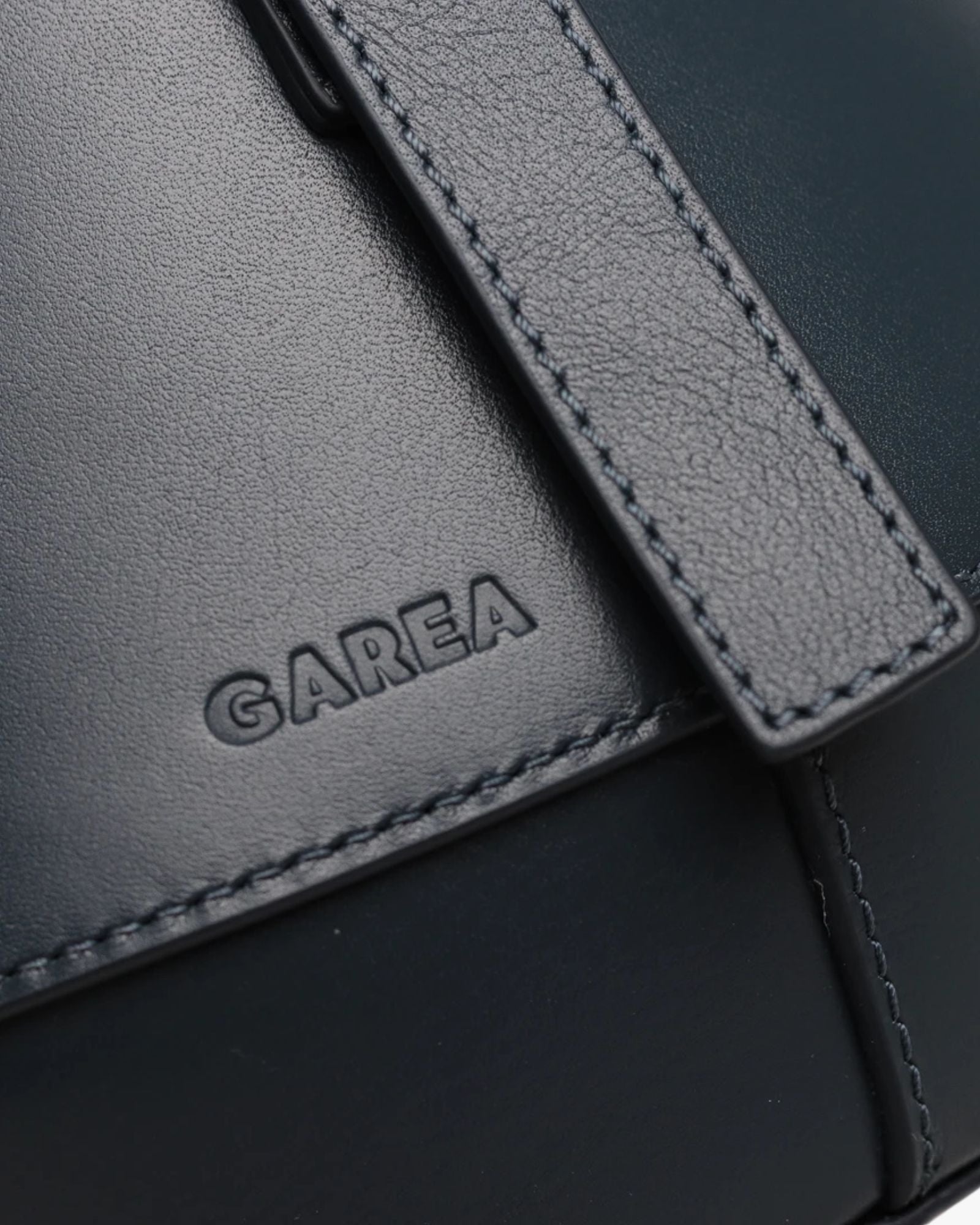 Lerna Cobalt Leather Bucket Bag