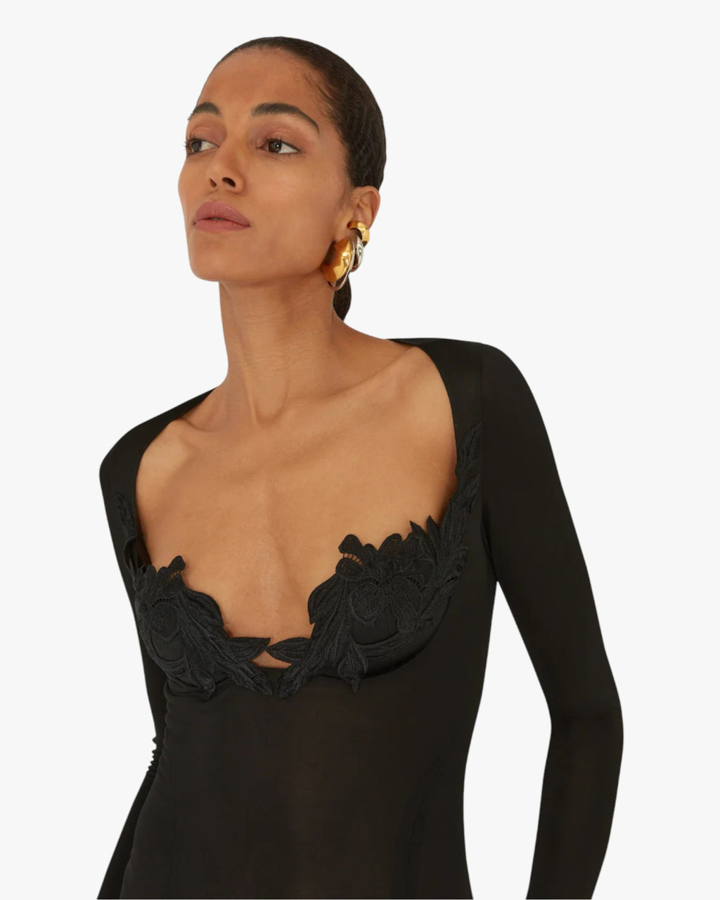Lily Vine Lace Bustier Dress