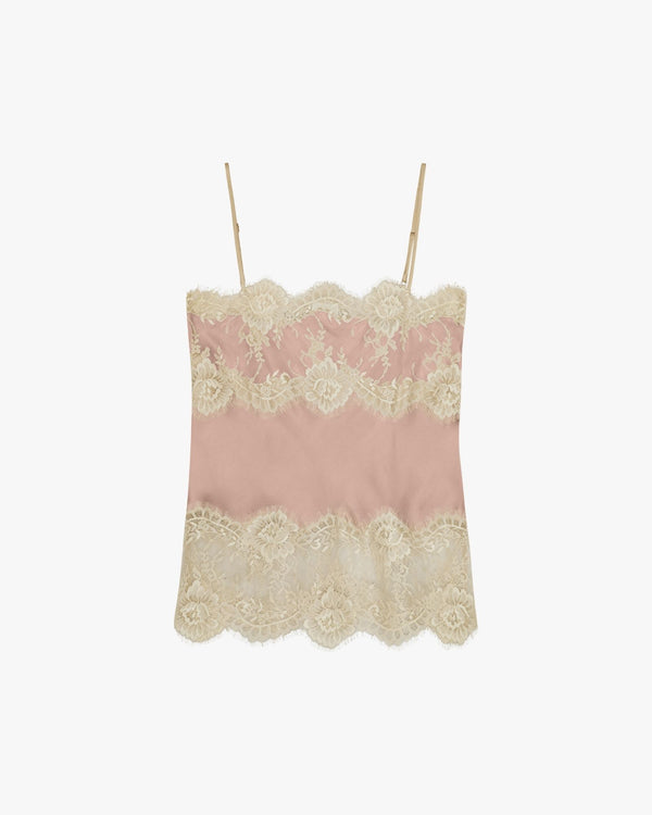 Top Linnea color Pesca