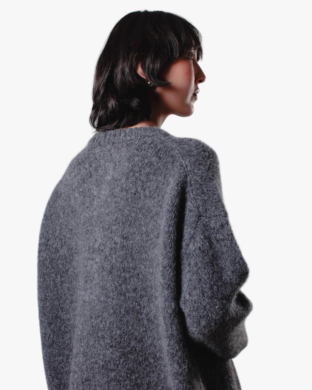 Buttoned Wool Jumper