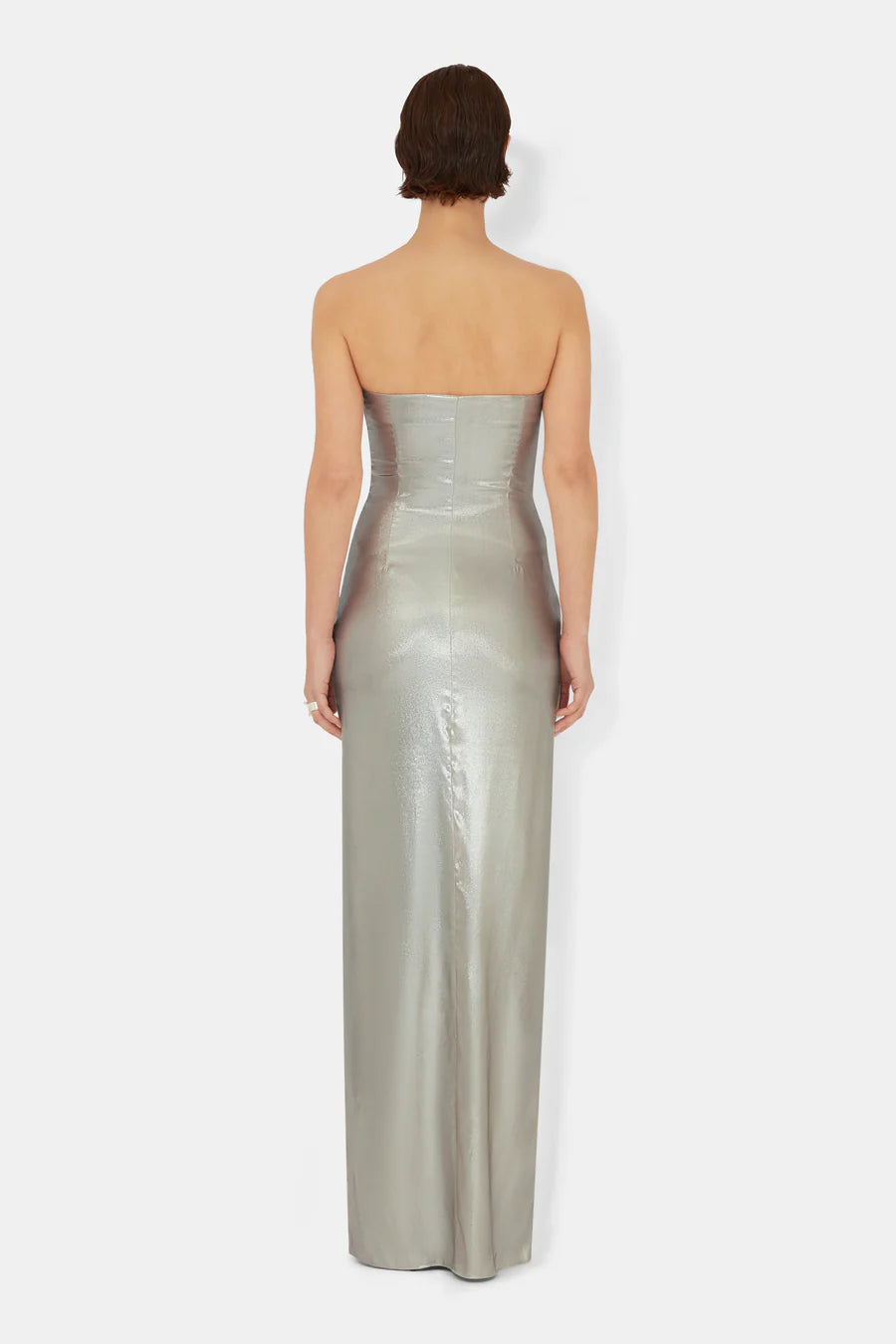 Galvanized Bandeau Dress