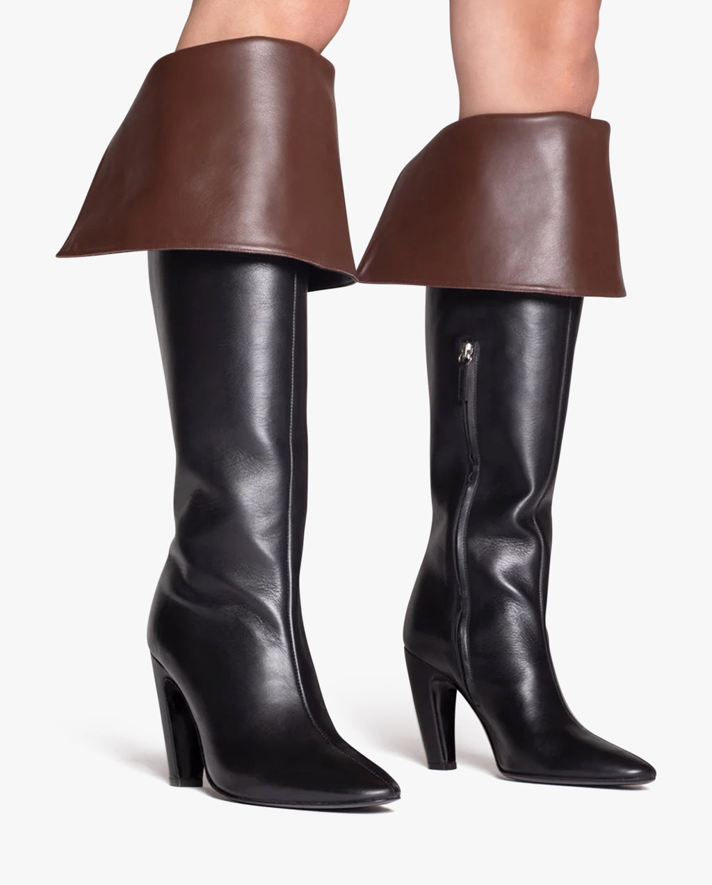 Over-the-Knee Leather Boots