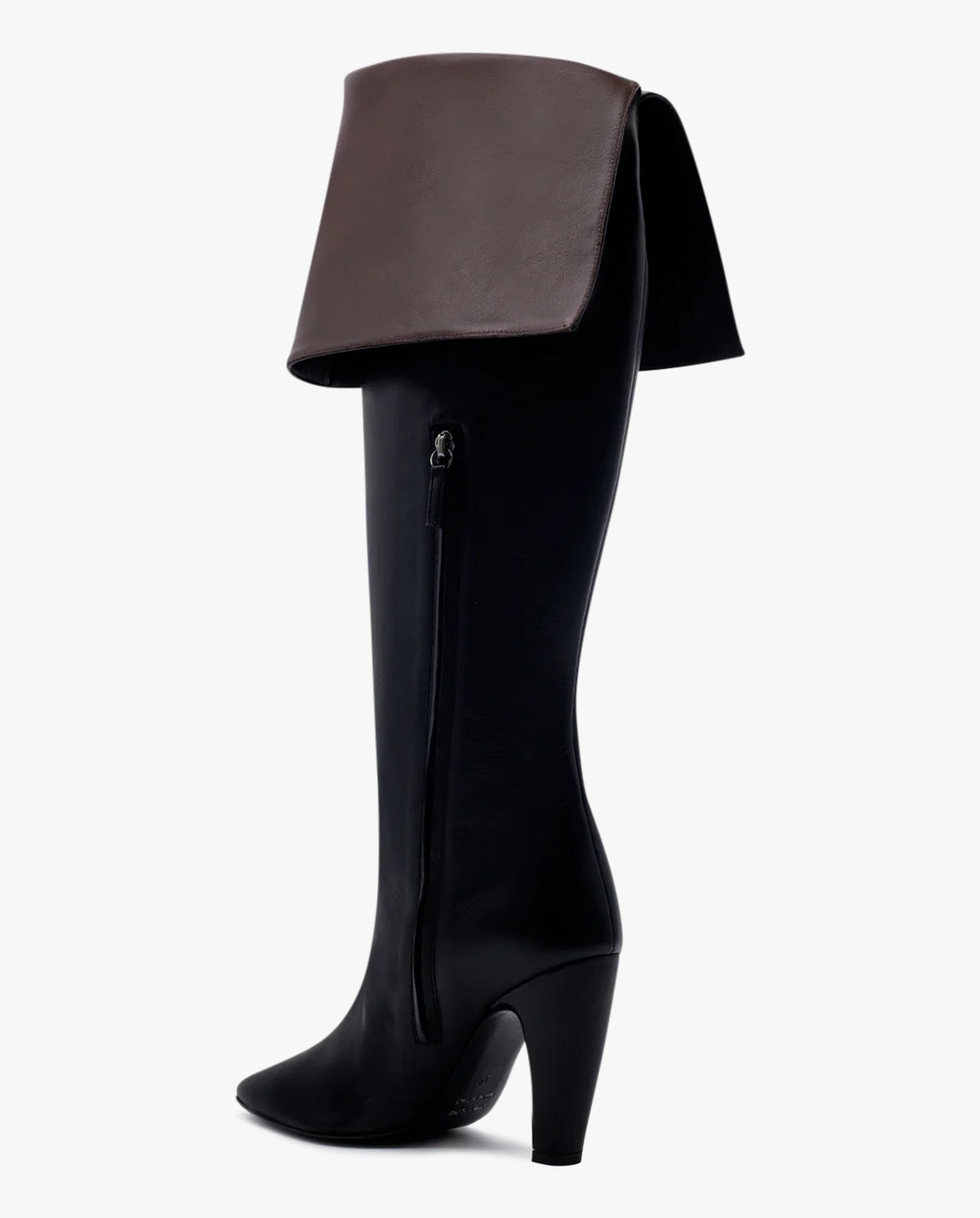 Over-the-Knee Leather Boots