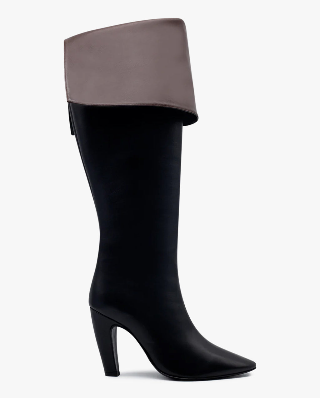 Over-the-Knee Leather Boots