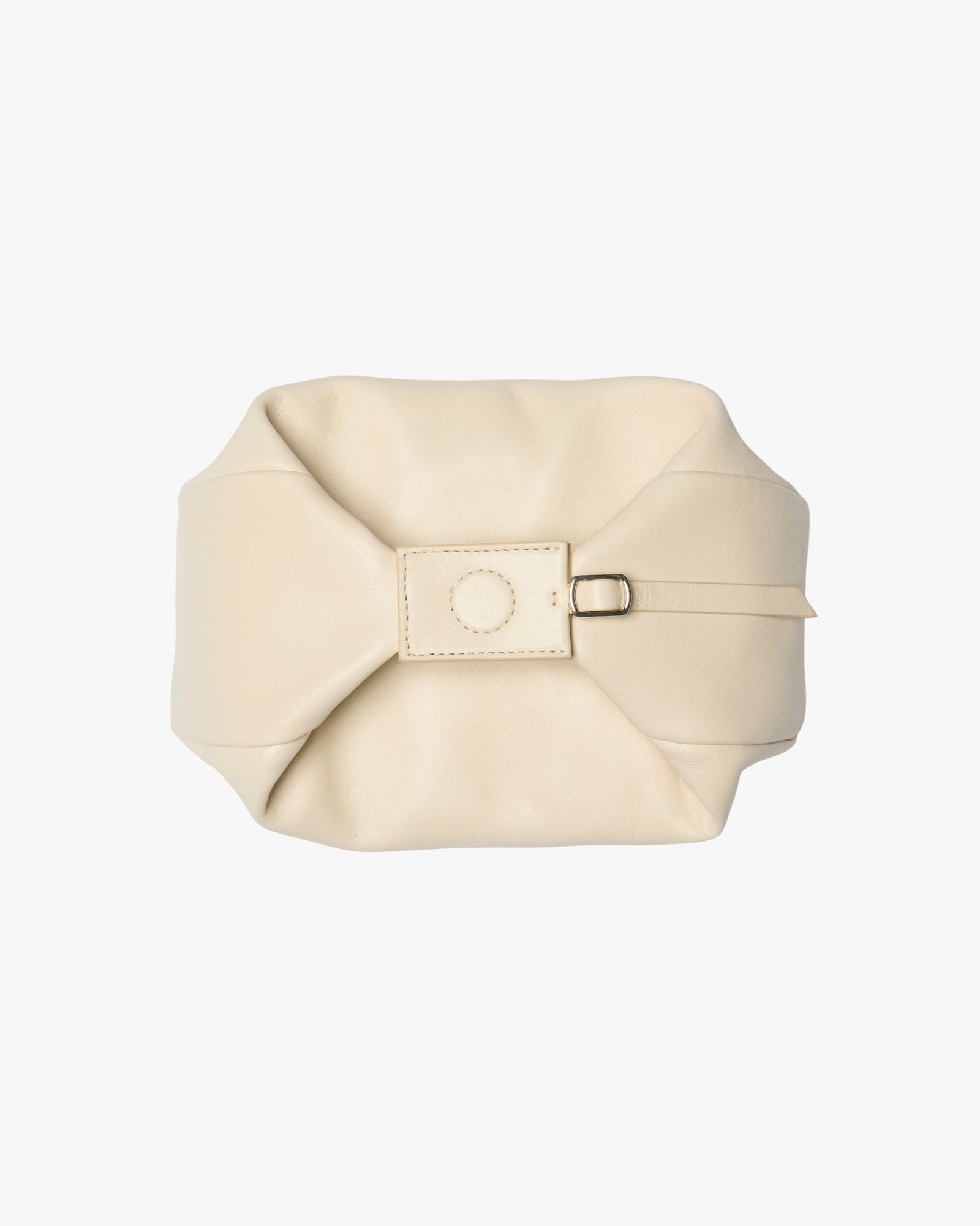 Joy Small Nappa Leather Bag – Cream