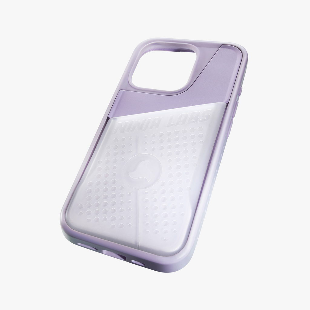 Flex Pouch Case Lavender/ Clear