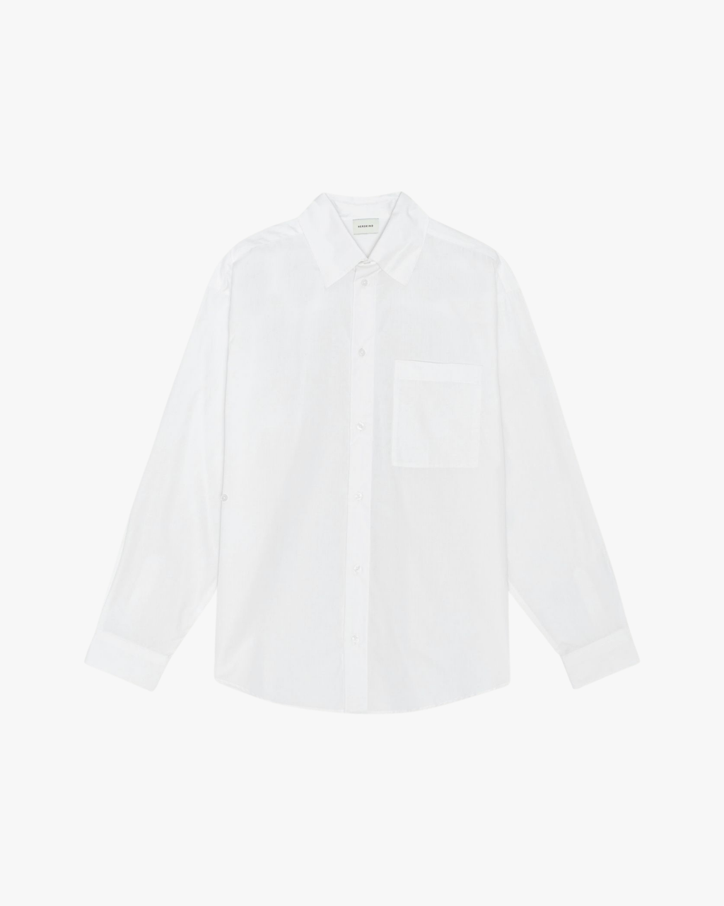 Lorenzo Crisp Cotton Adjustable Shirt White