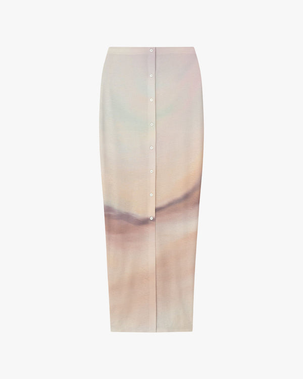Mahika Fitted Skirt Sunrise Haze