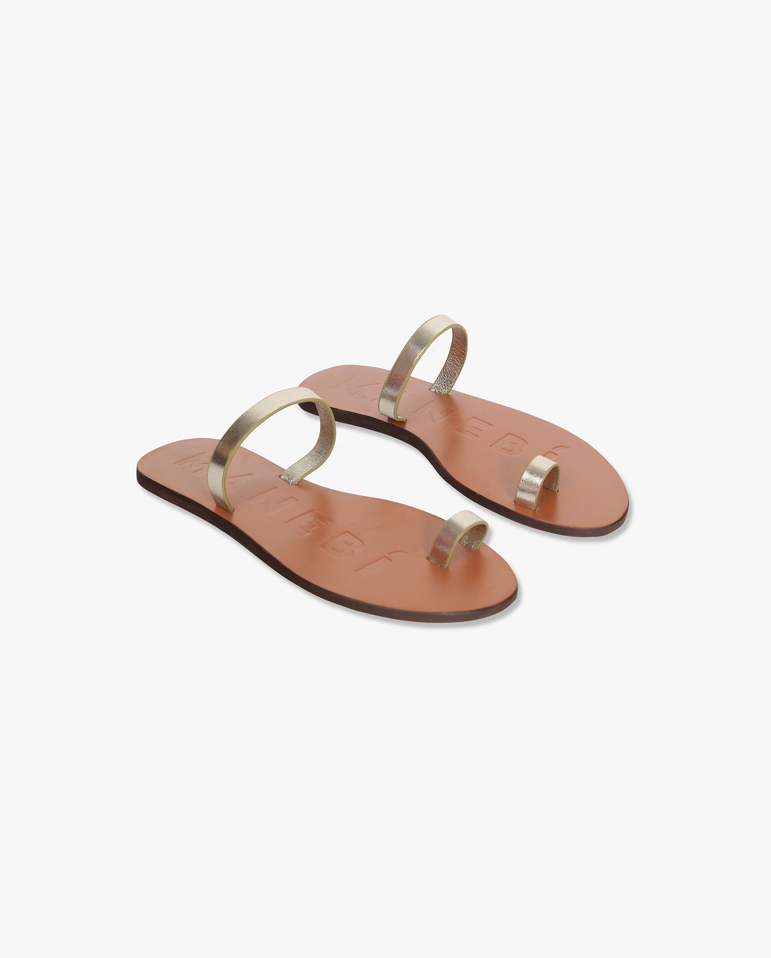 Leather Toe Ring Sandals