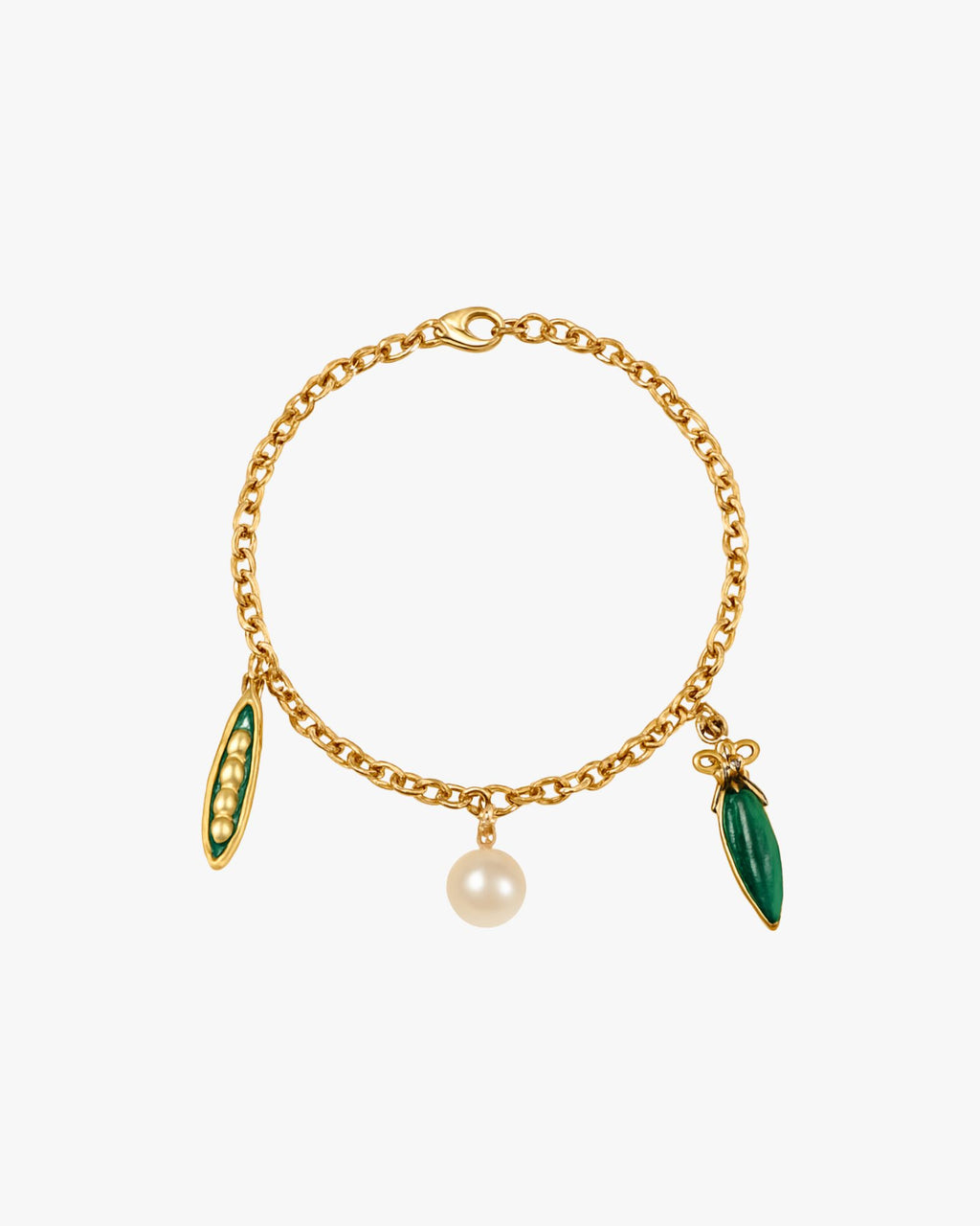 Slave Bracelet with Pod Charm