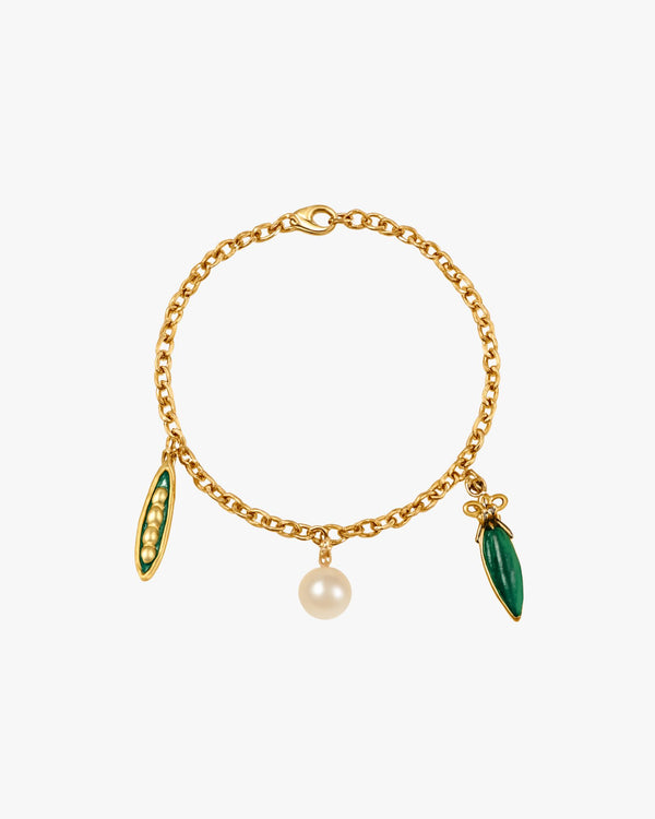 Slave Bracelet with Pod Charm