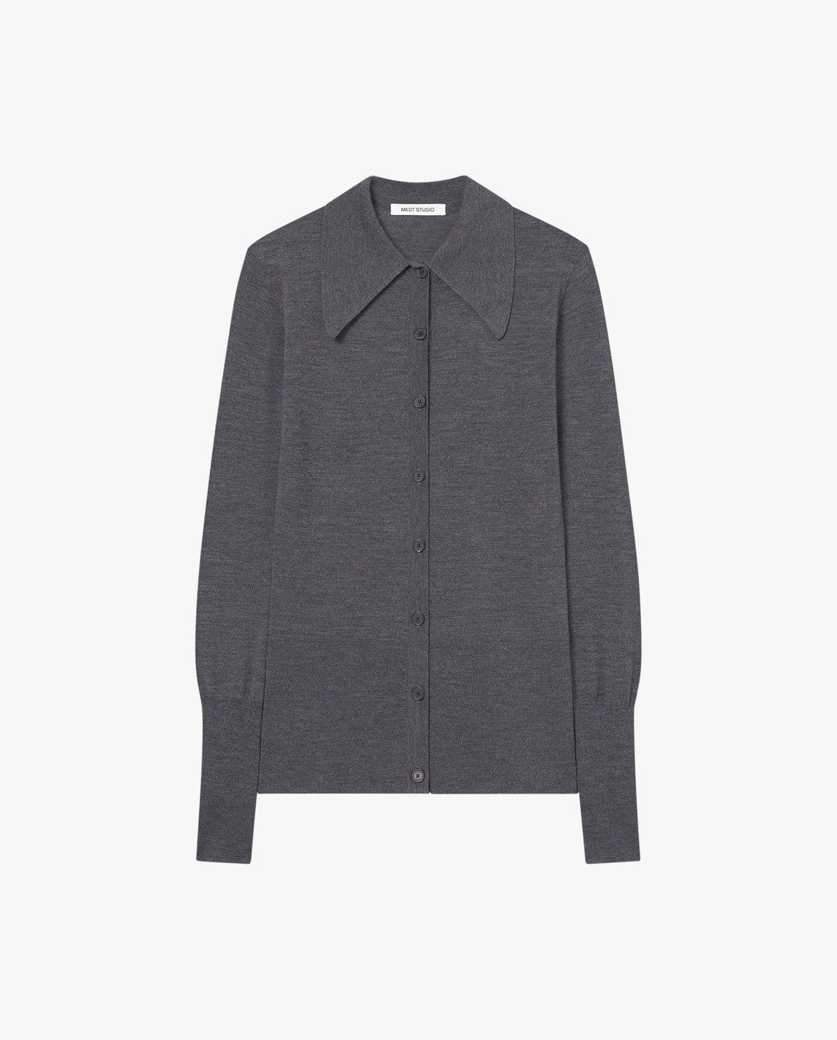 Kassy Merino Sweater Medium Grey Melange