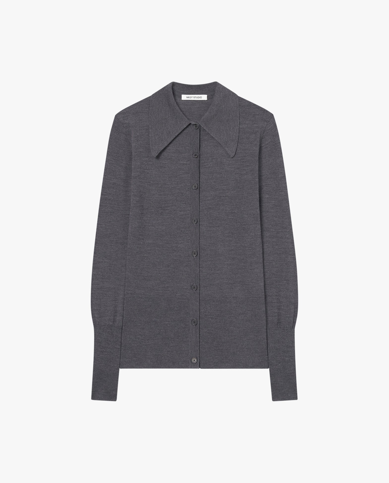 Kassy Merino Sweater Medium Grey Melange